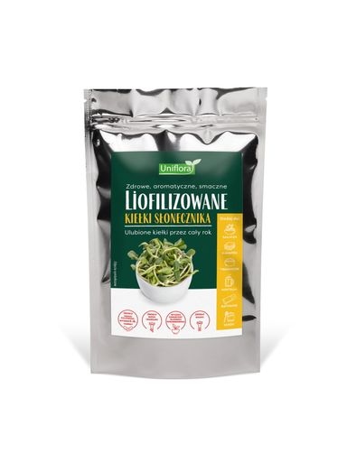 Levně 7 X Uniflora Lyofilizované klíčky slunečnice 10 g