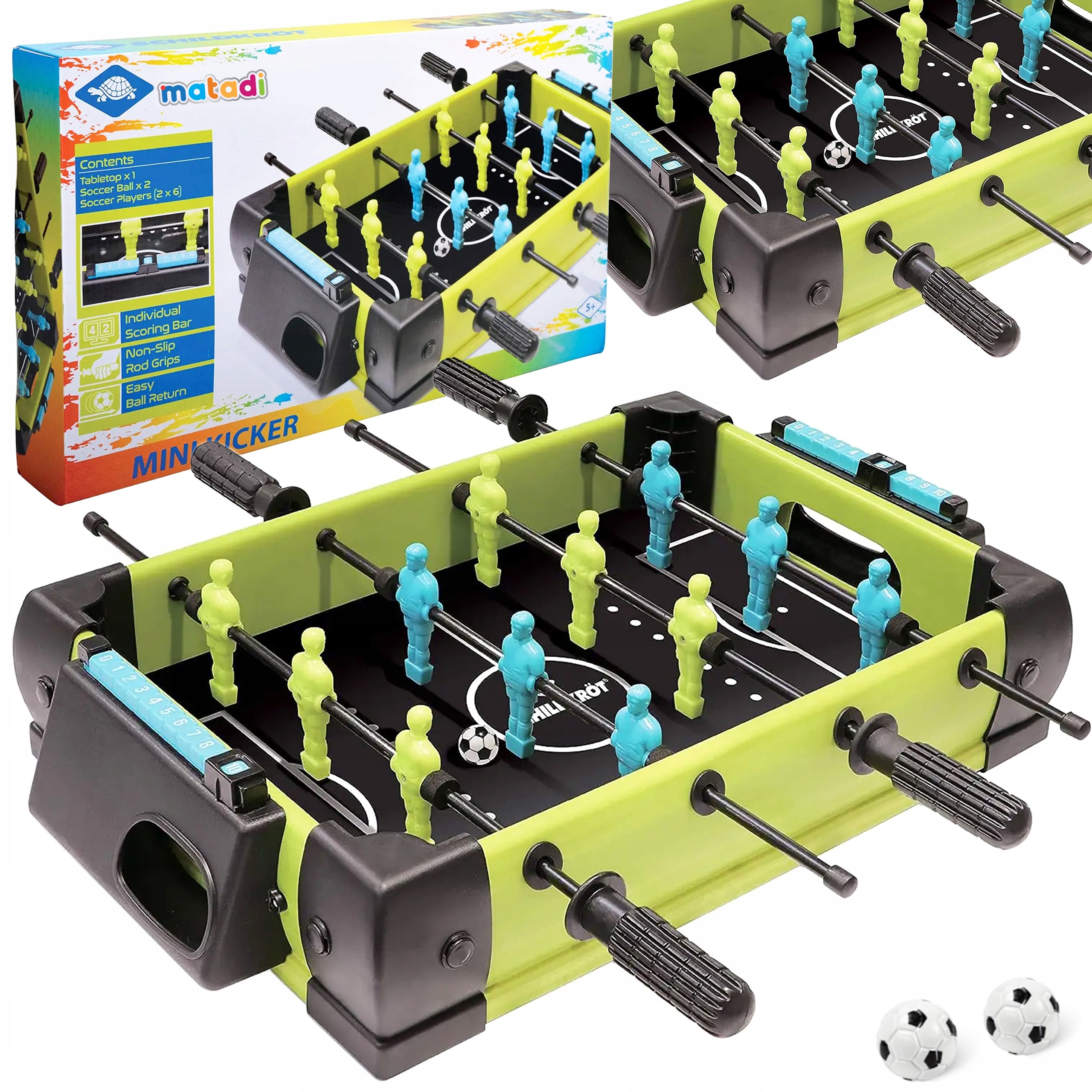GRA PIŁKARZYKI STOŁOWE STÓŁ DO PIŁKARZYKÓW ZRĘCZNOŚCIOWA RODZINNA MATADI
