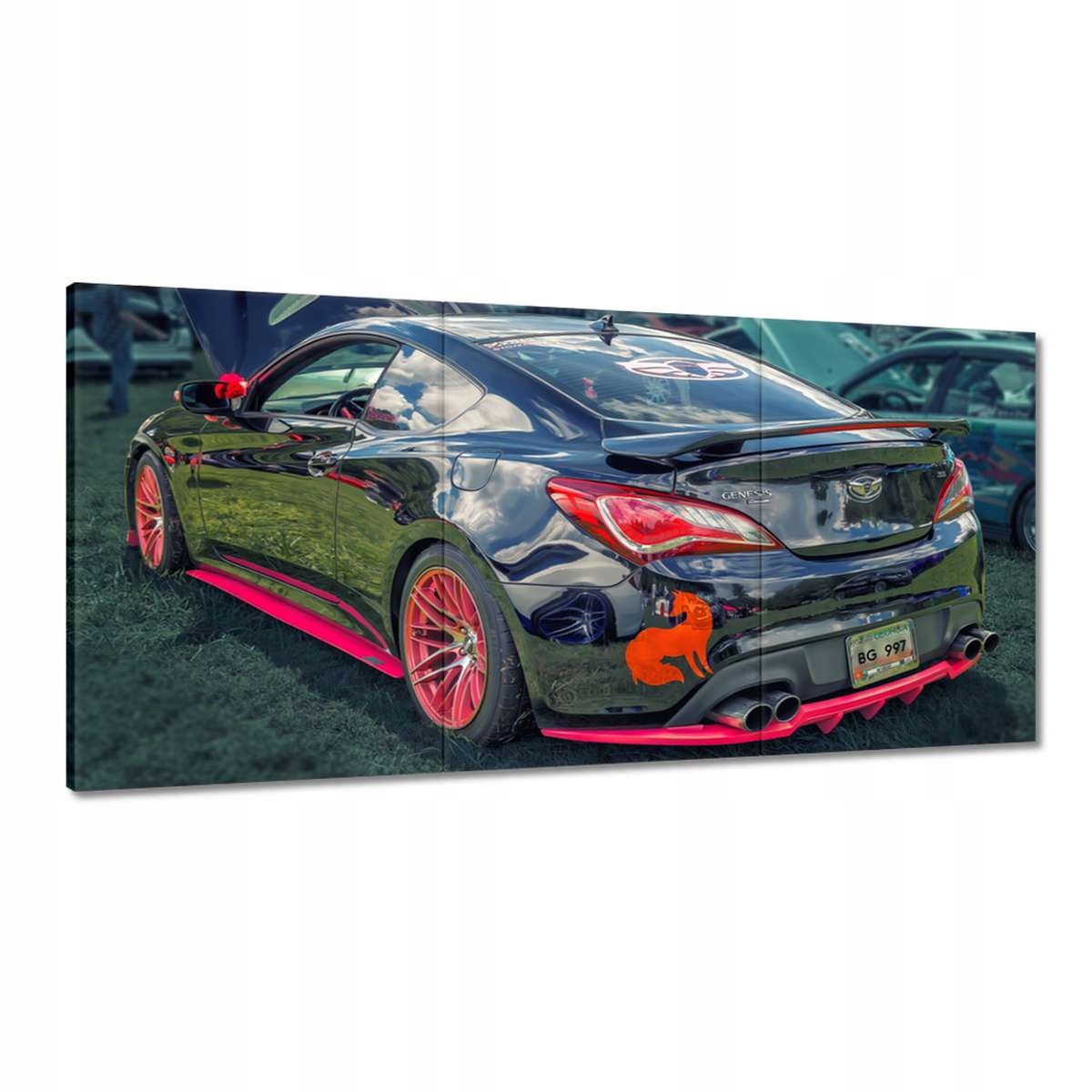 Obrazy 180x90 Usa Custom car