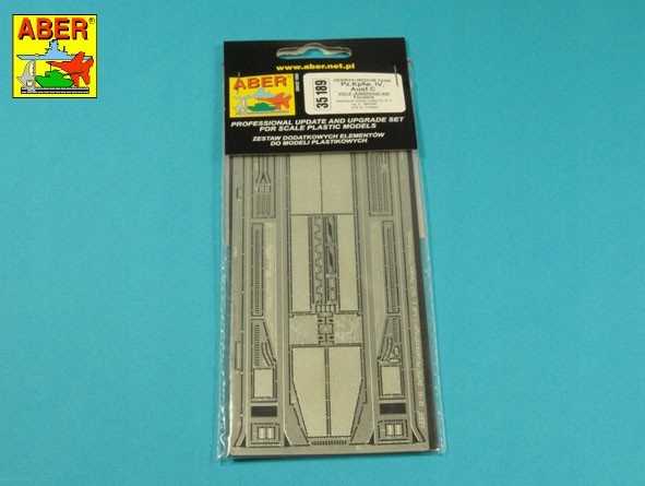 Aber 35189 1/35 Pz.Kpfw.IV Ausf.C blatníky (Tristar/Hobby Boss)
