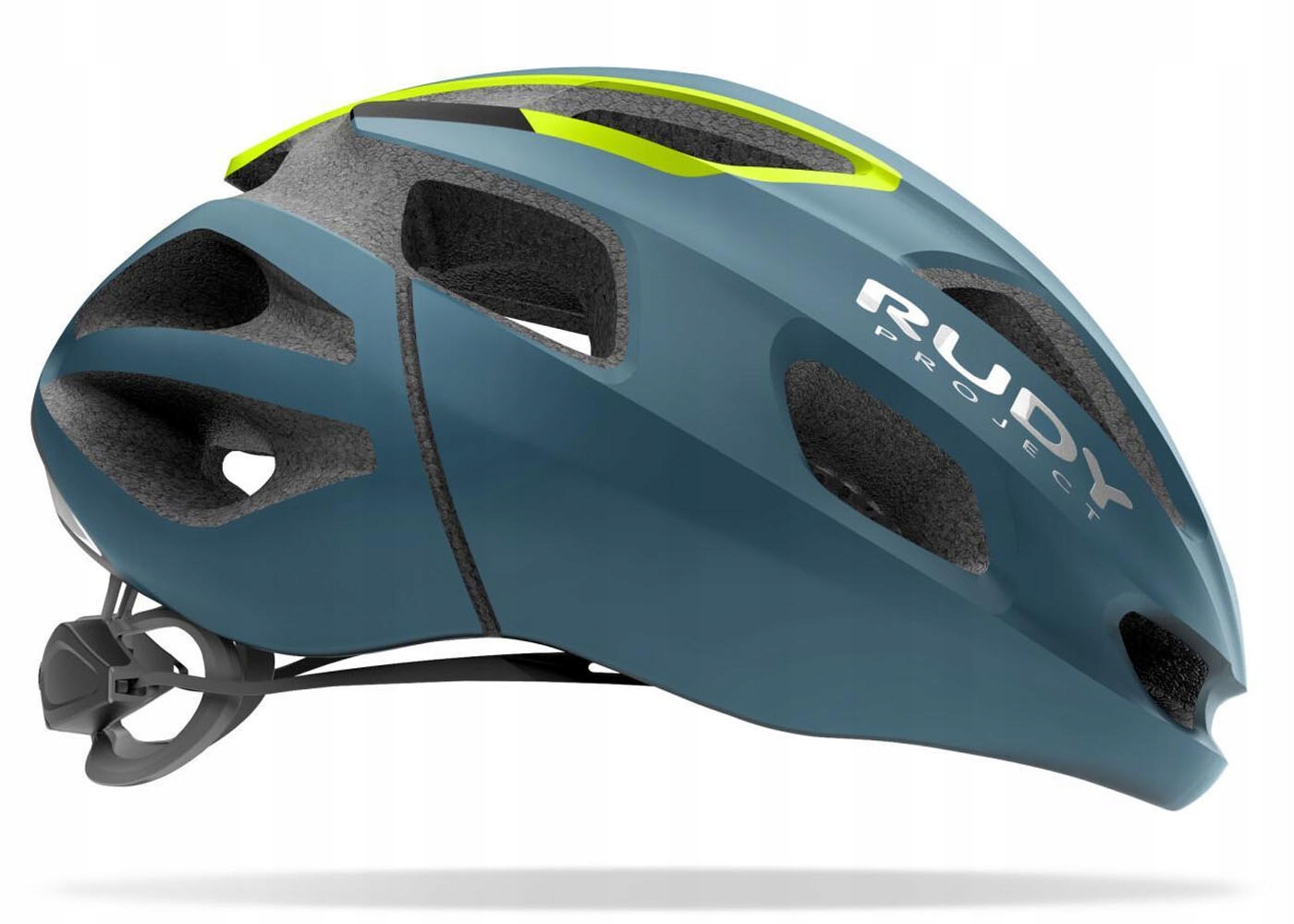 Rudy Project Helma HL64008 L (59-62) Strym Pacyfic Blue Yellow Fluo