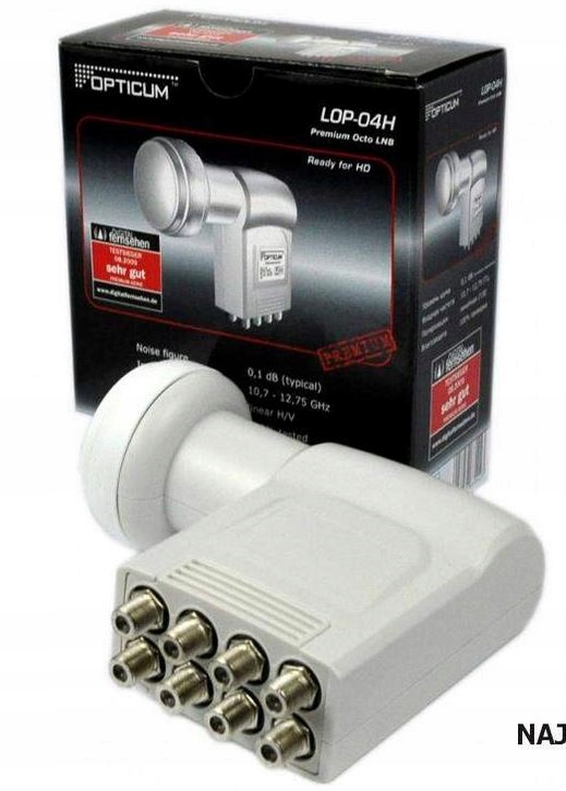 Zestaw Antena Satelitarna Famaval + Octo Opticum Model SP 30