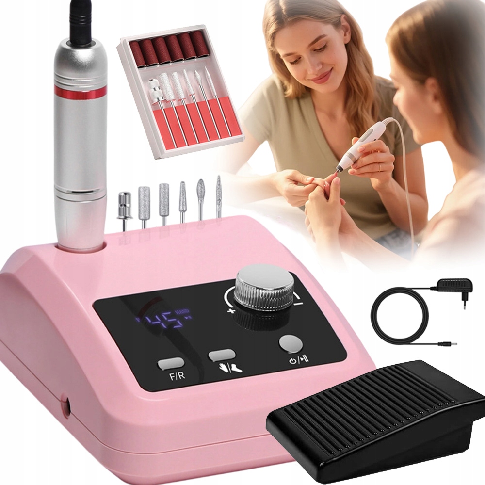 Elektrická Sada Pilníků Na Nehty, Profesionální Vrtačka Na Nehty