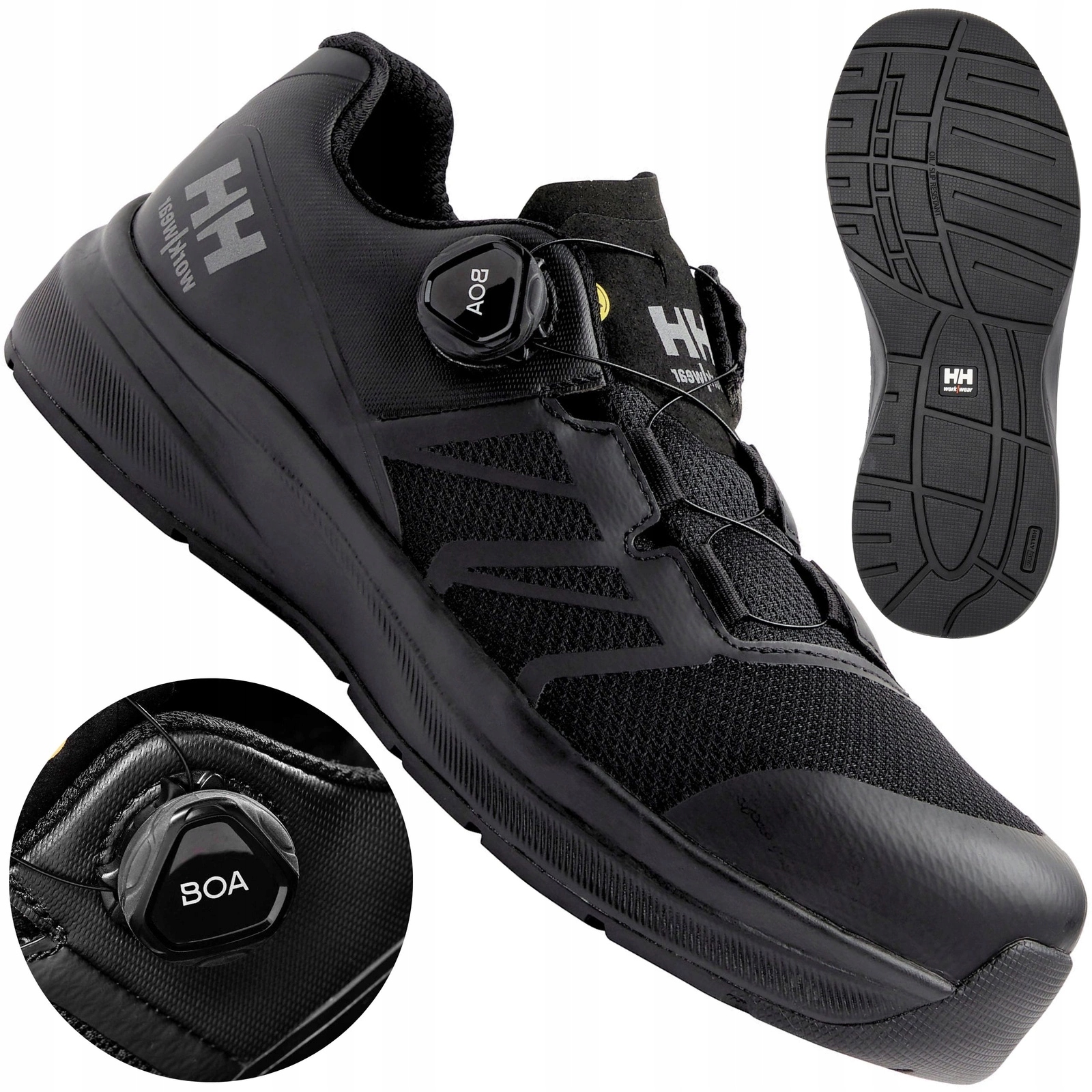 Buty robocze sportowe bez podnoska z Boa O1 Esd Helly Hansen Barcode 43
