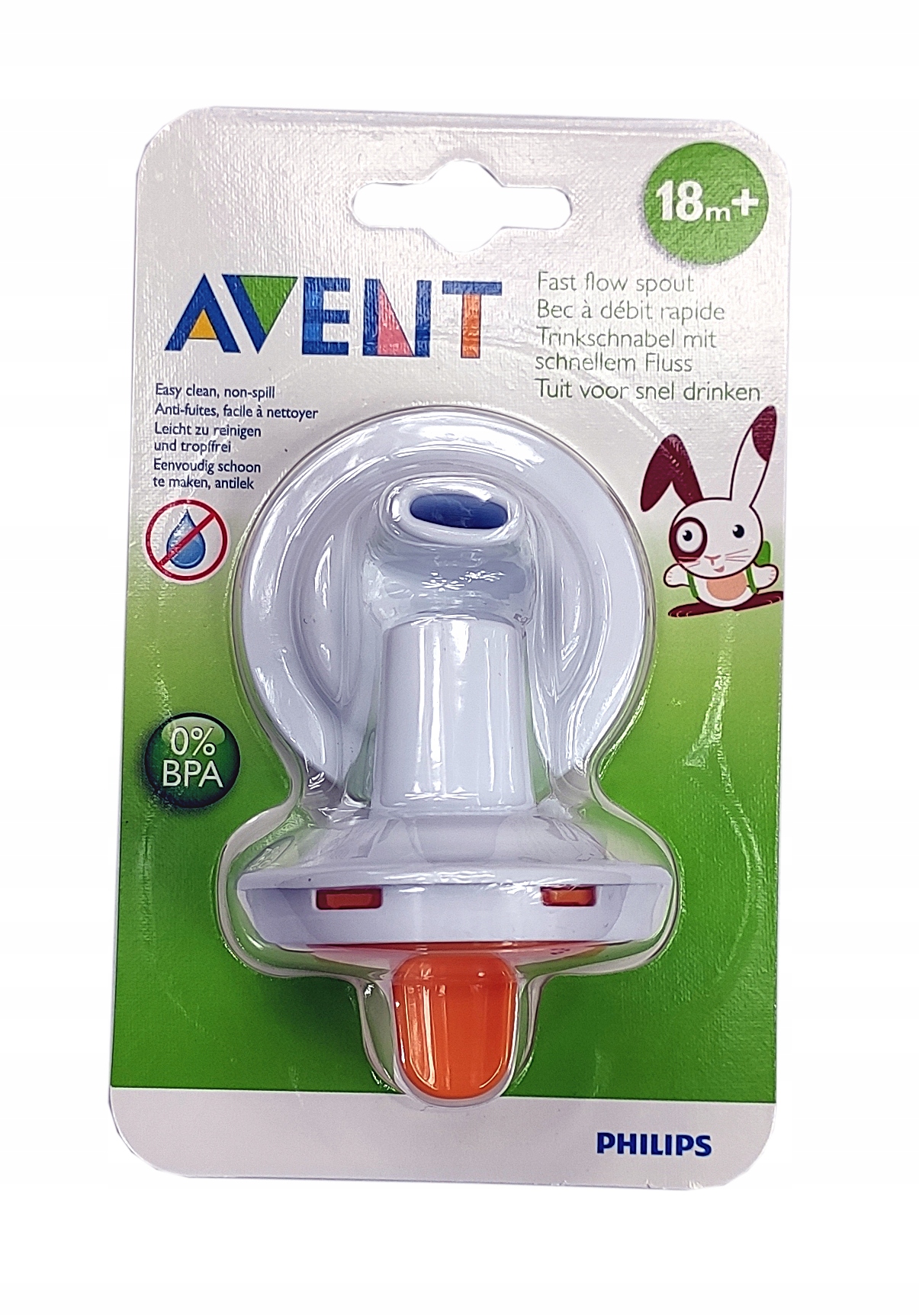 Philips Avent Ustnik szybki wypływ SCF248 18m+