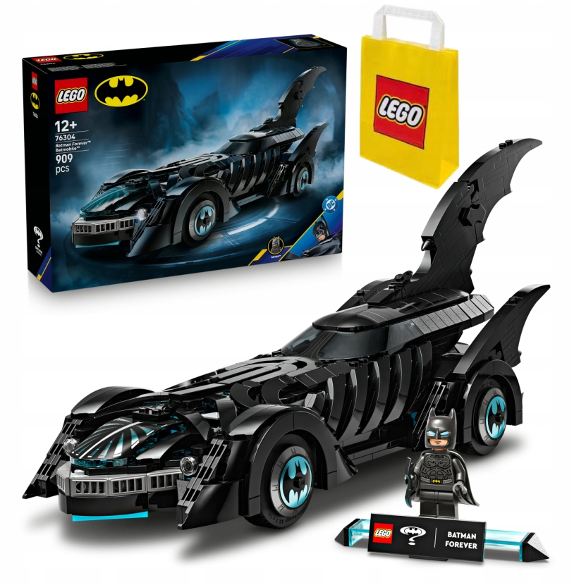 Lego DC 76304 Batmobil Batman Forever Torba