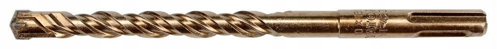 

Wiertło krzyżowe do betonu 10x300mm sds plus x-tip