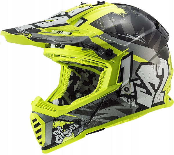 Kask na cross LS2 MX437 FAST EVO CRUSHER H-V XXL