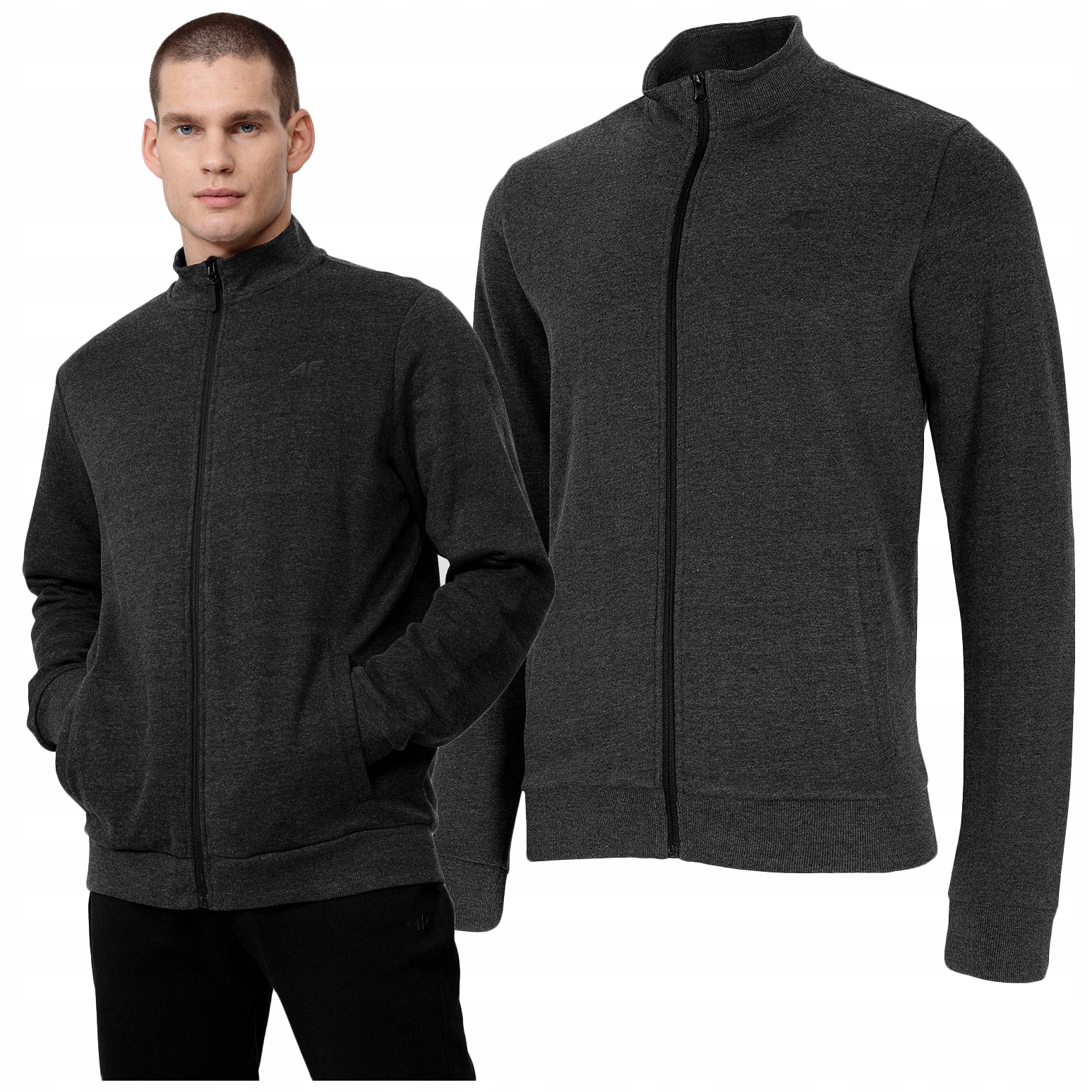 

Bluza męska 4F Rozpinana dresowa BLM351 M