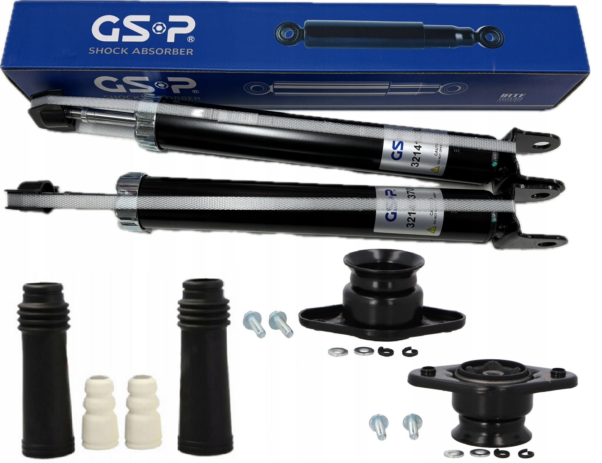 2 x Tlumiče Krytu Polštáře Kia Sportage III Sl Hyundai IX35 2WD Zadní