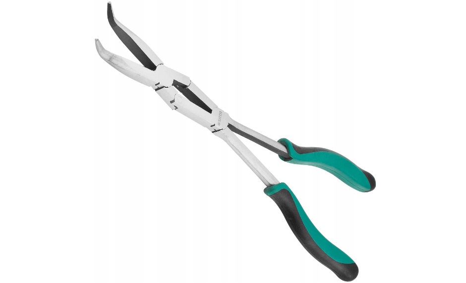 SATA szczypce wygięte 330mm z podwójnym przegubem