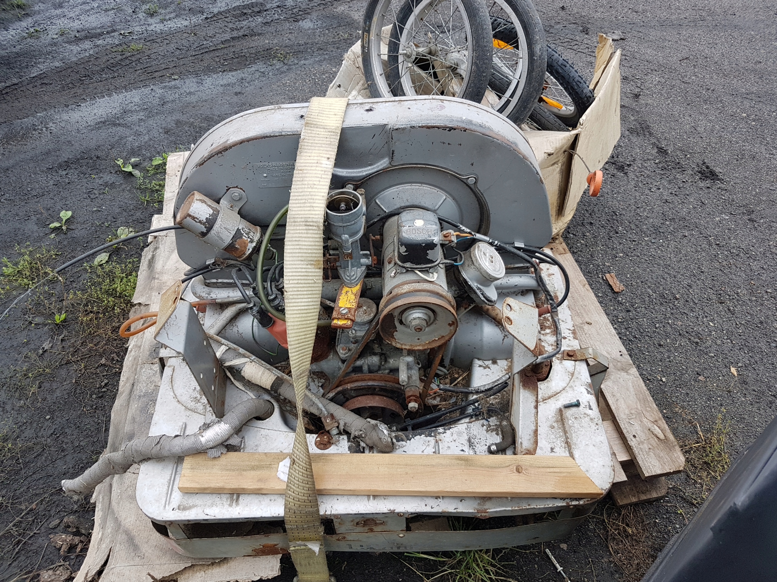 Silnik 122 garbus karman ABE t2 t3 1963 rok