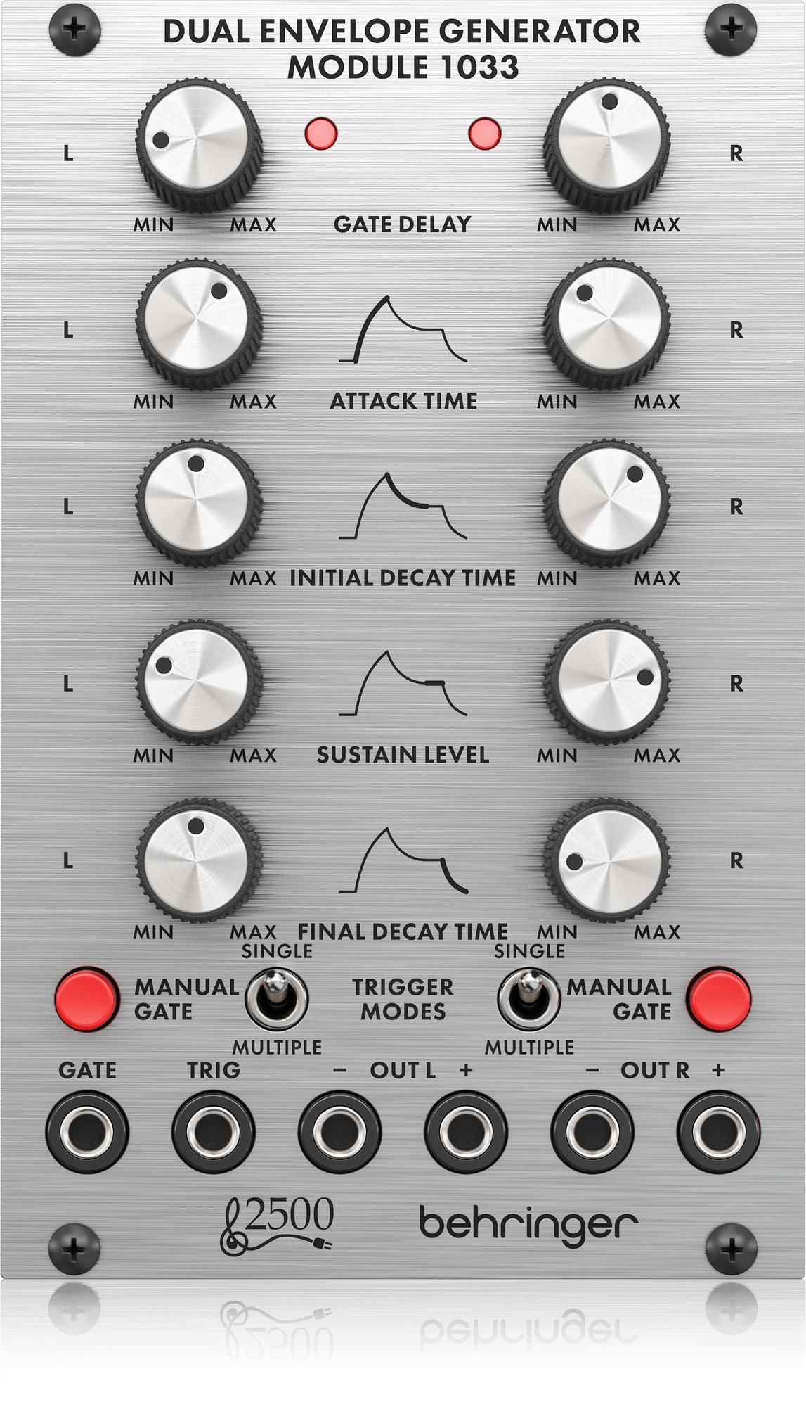 Behringer 1033 Dual Envelope Generator Modulární syntezátorový modul