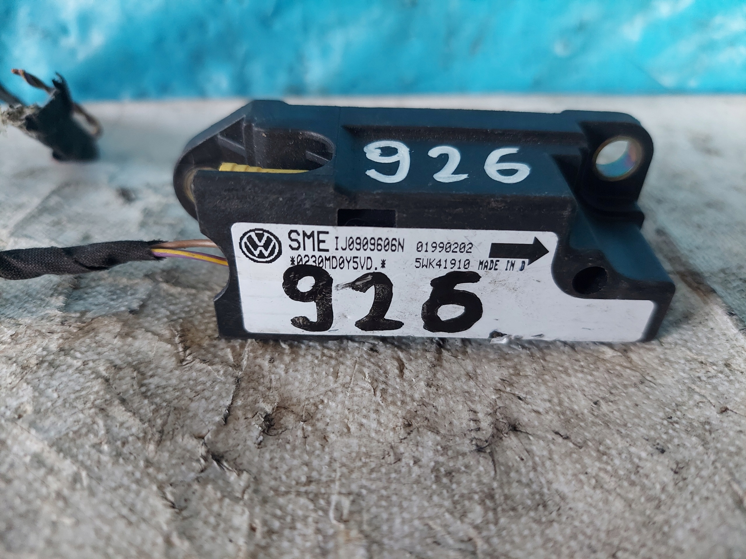 PASSAT B5 5WK41910 crashsensor drucksensor BOCZNEGO