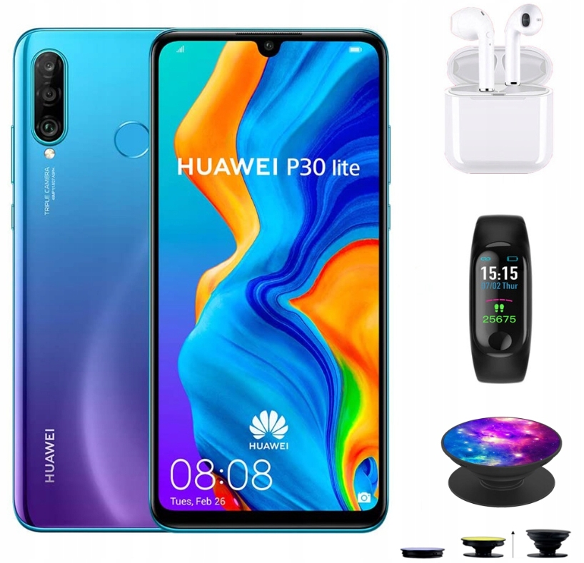 Smartfon Huawei P30 Lite 6 GB / 256 GB niebieski - Sklep, Opinie, Cena ...