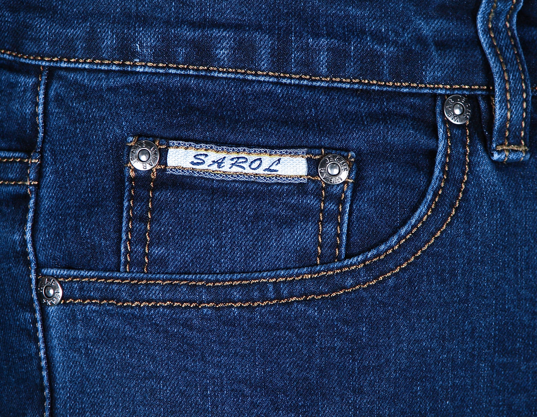 SPODNIE MĘSKIE JEANS SAROL W36 L32 94-96 cm Fason proste