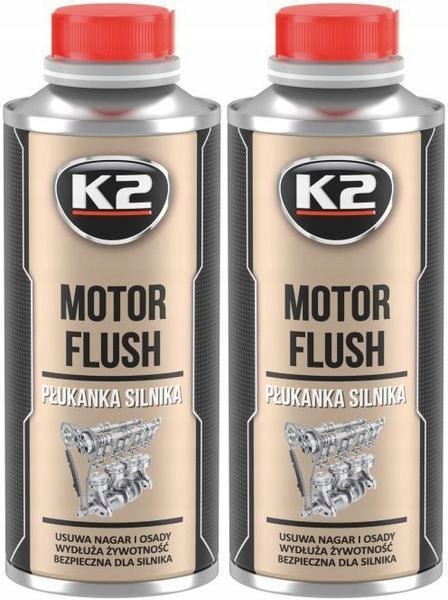 

K2 Motor Flush Płukanka Silnika Czyści 2x250ML
