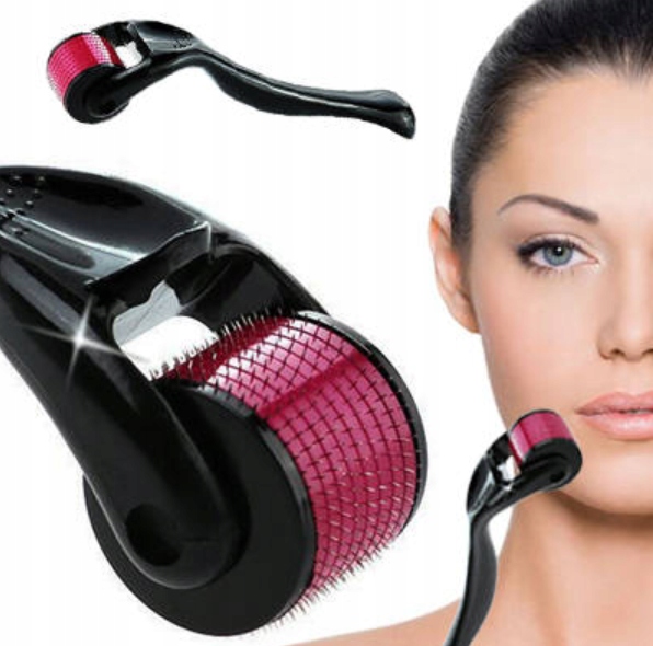 Derma roller mezoterapia mikroigłowa + ampułka Model brak