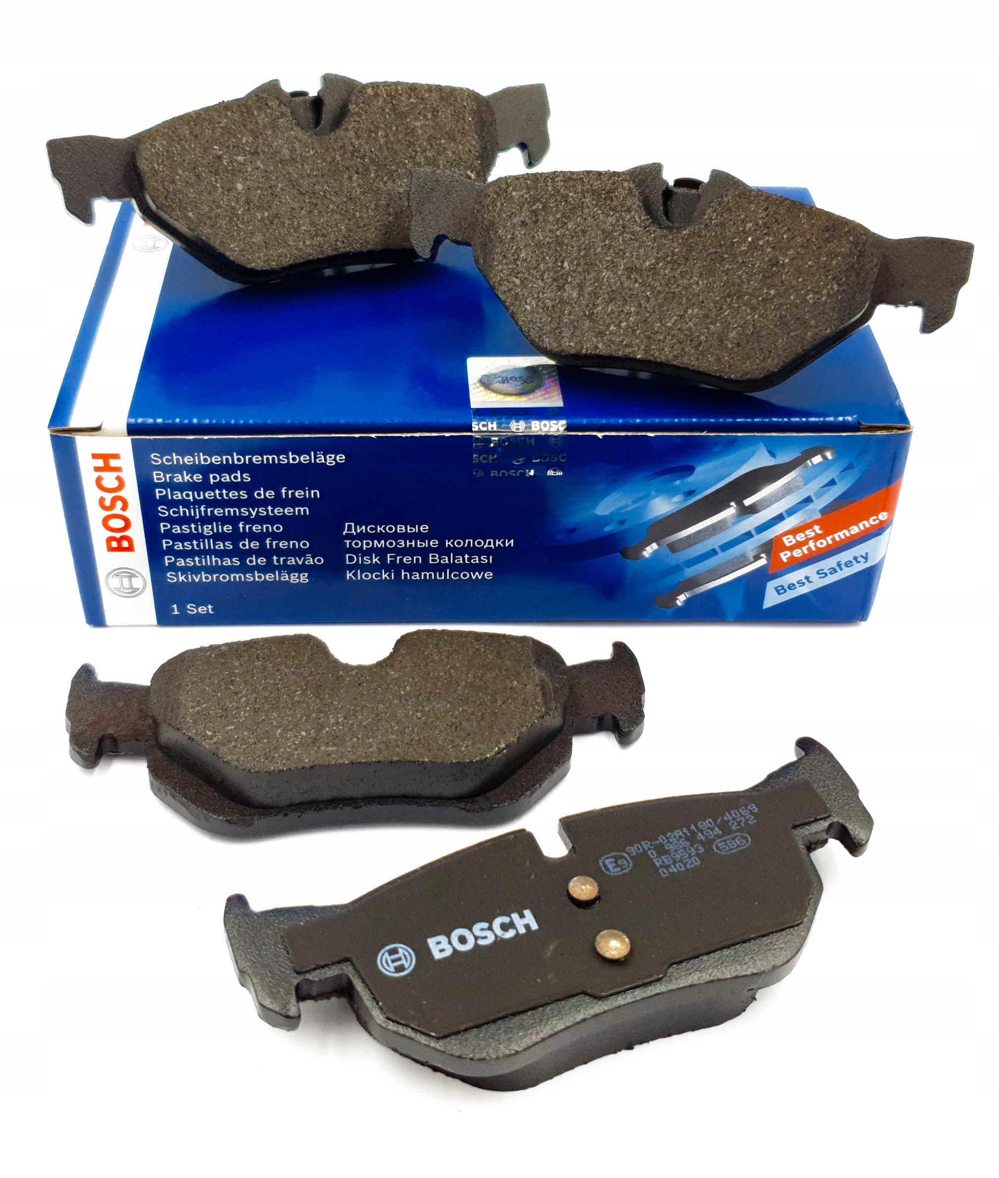 

Bosch Klocki Tył Bmw 1 E81 E87 3 E90 E91 X1 E84
