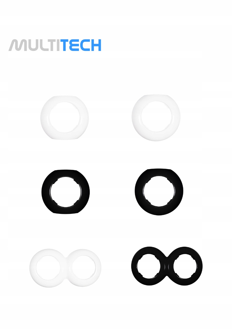 RETRO Przełącznik podwójny okrągły podtynkowy tworzywo Czarny LOFT PRL Marka Tayama