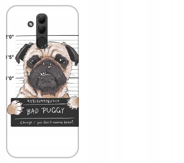

Etui pokrowiec Huawei Mate 20 Lite Bad puggy Badas