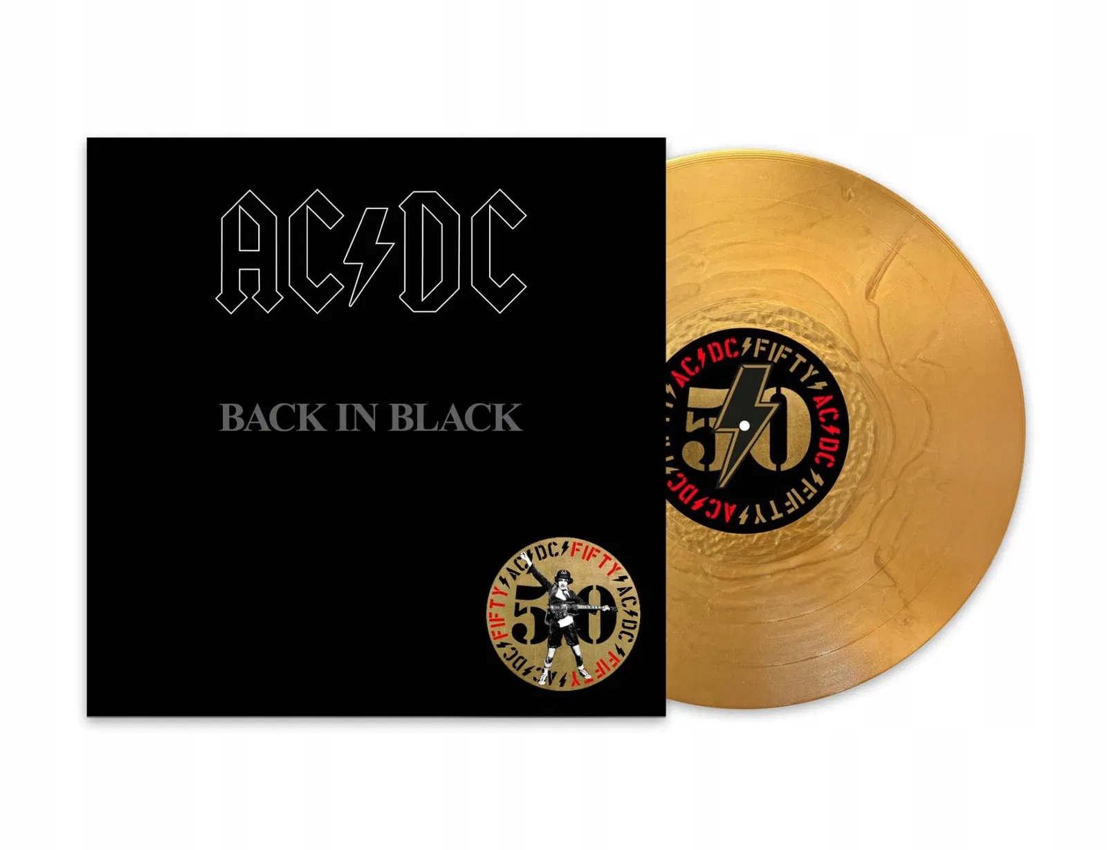 AC／DC 『Back in Black 』　名盤LPレコード ‼️ AC/DC / BACK IN BLACK [LP - P-10906A]：70'S ROCK：アナログ