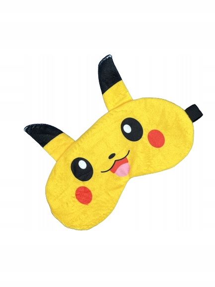 

Maska Opaska Zasłonka Na Oczy Pikachu Do Spania
