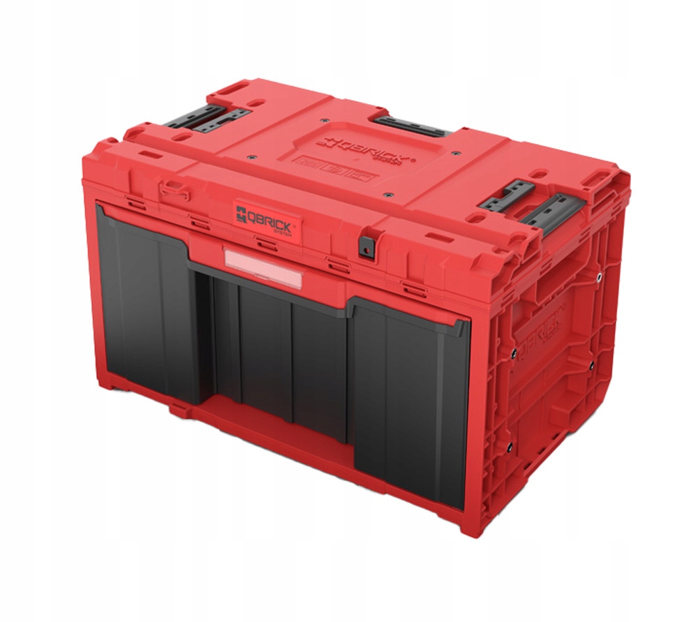 Qbrick Skříňka One Drawer 1 Red Ultra Hd T. 2.0 Ruhd