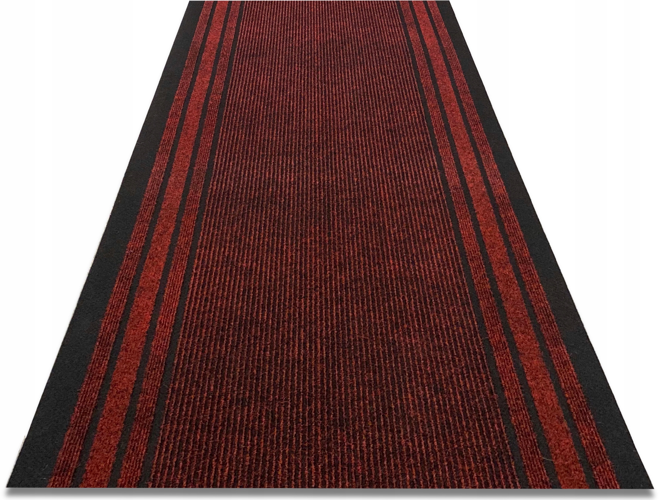 

Gruby Gumowy Chodnik Wycieraczka Czerwony 80cm