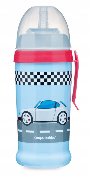 

Canpol bidon kubek niekapek z rurką 350ml 12m+