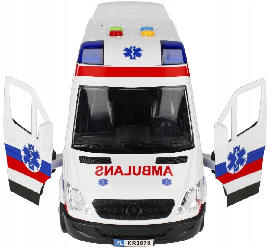 MOJE MIASTO POGOTOWIE AMBULANS KARETKA POGOTOWIA DŹWIĘKI ŚWIATŁO Marka inna