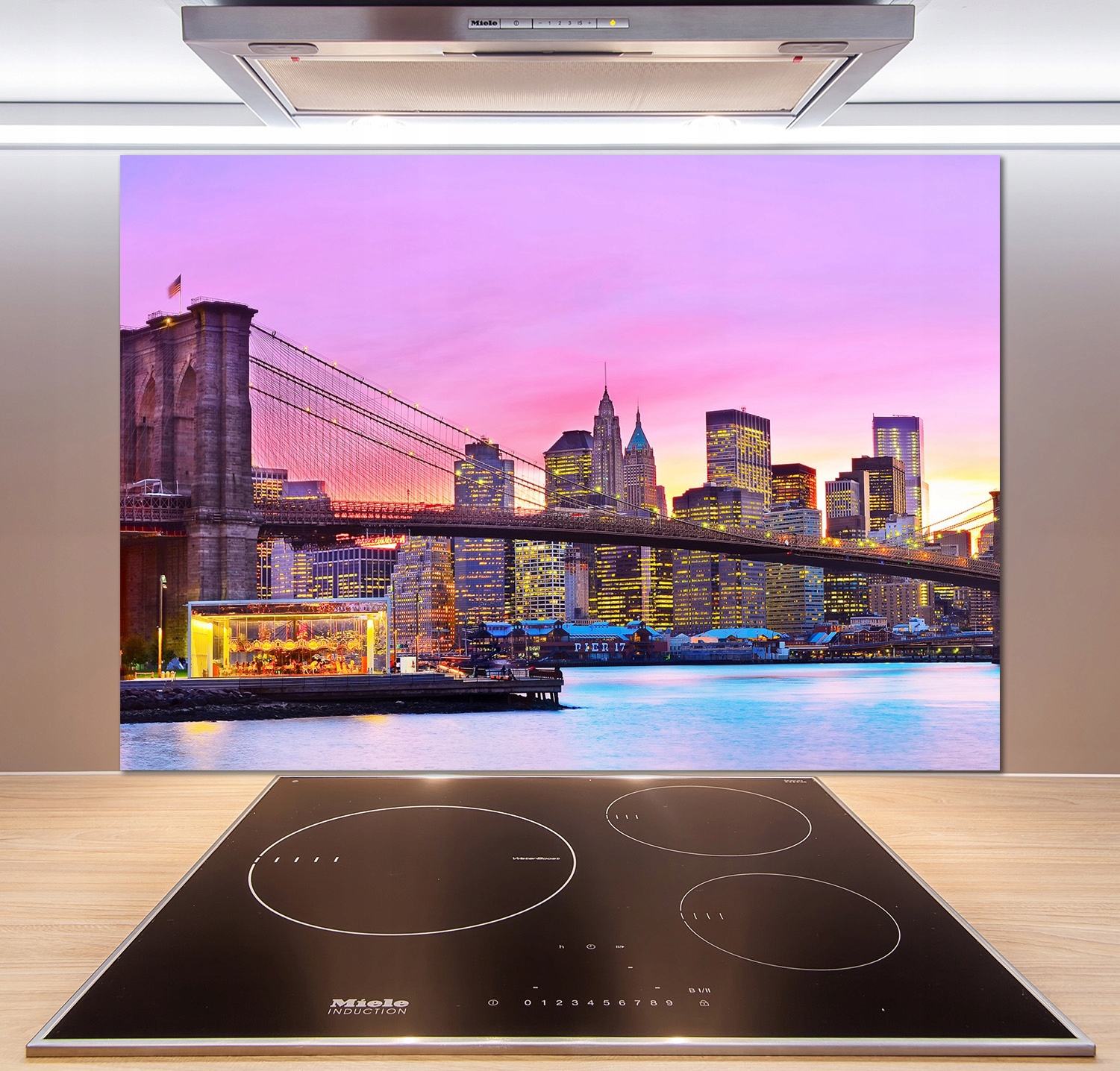 

Panel lacobel Manhattan Nowy Jork 100x70 cm + Klej