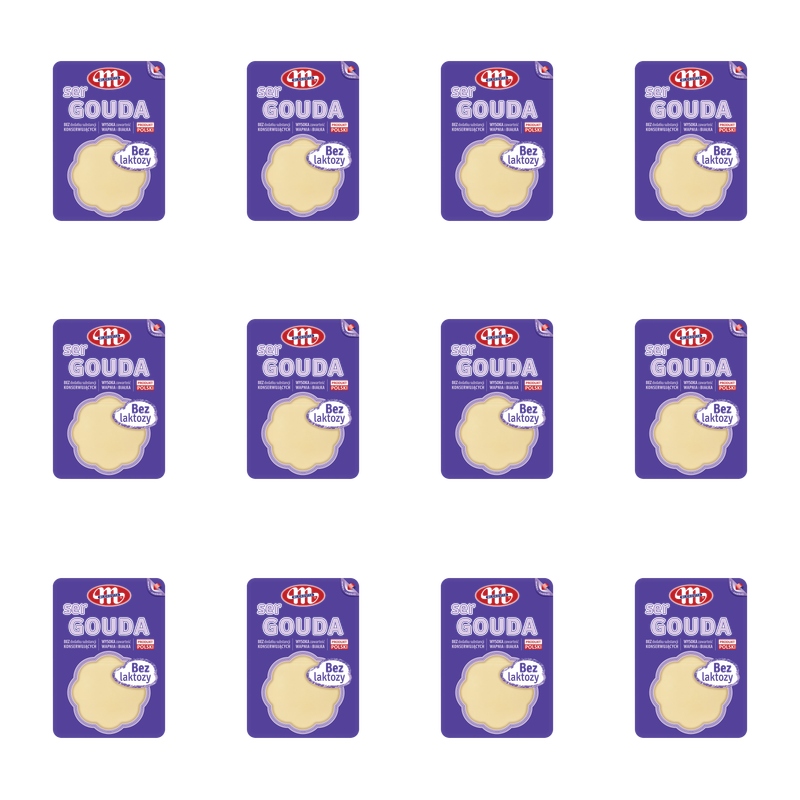 Mlekovita Sýr Gouda bez laktózy plátky 150 g X12