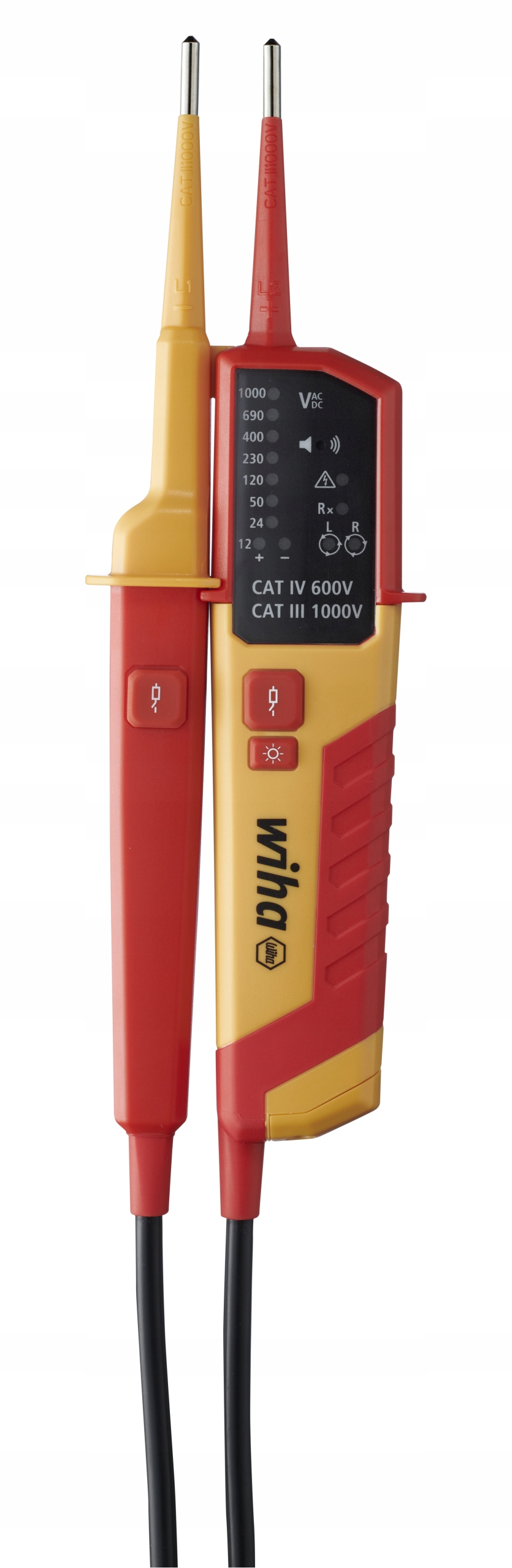 

Tester Napięcia 12-1000 V Ac, Cat IV 45216 Wiha