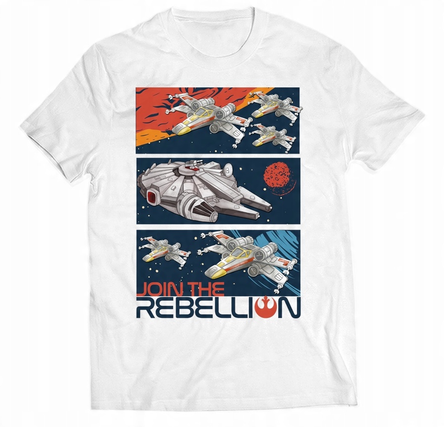 

Koszulka Star Wars Rebelia Tshirt Xwing XL