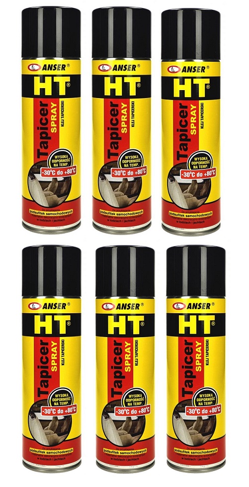 Клей для автомобильных потолков спрей 500 мл Anser