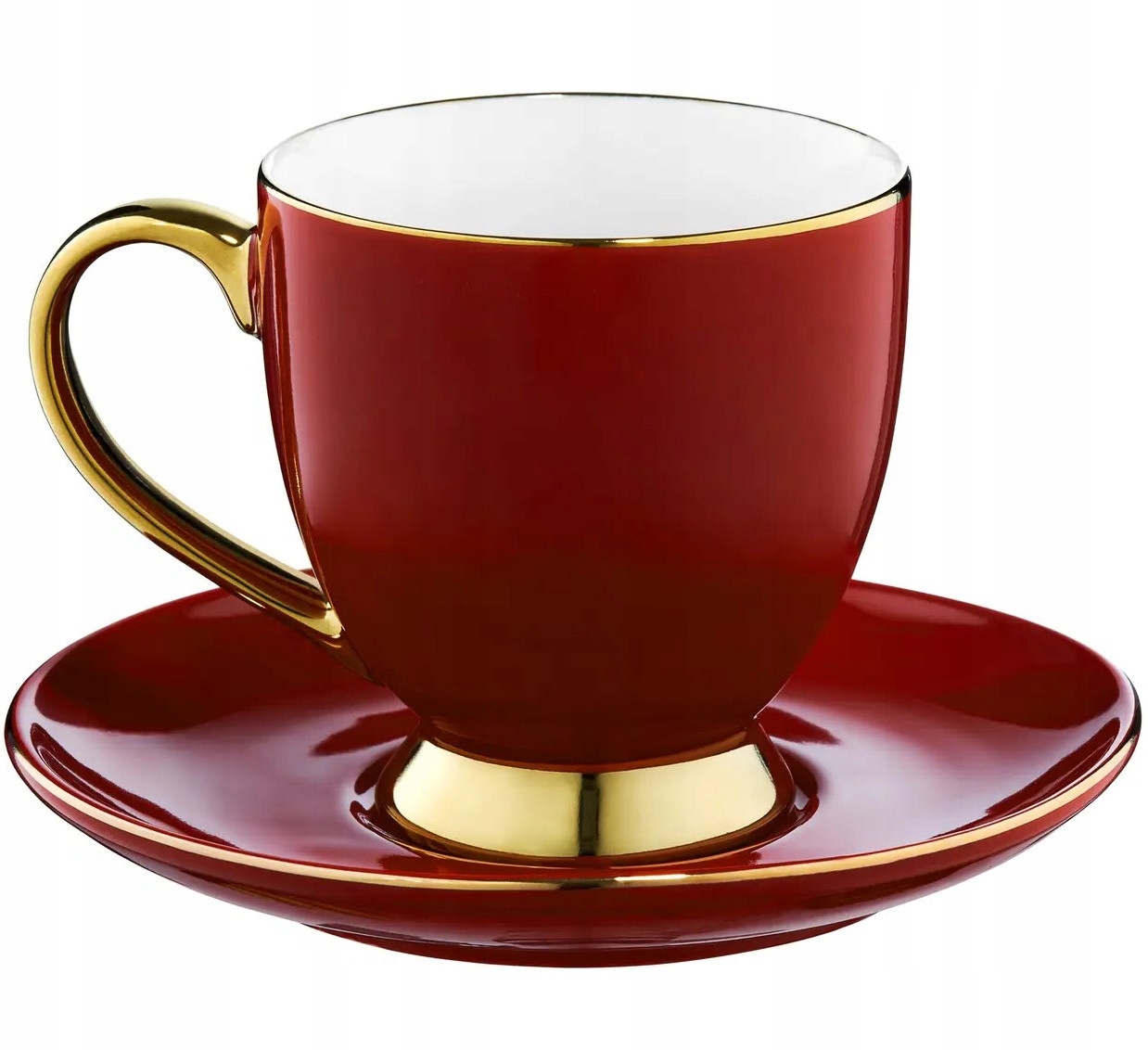 

Ambition Royal Czerwona Filiżanka Ze Spodkiem 220