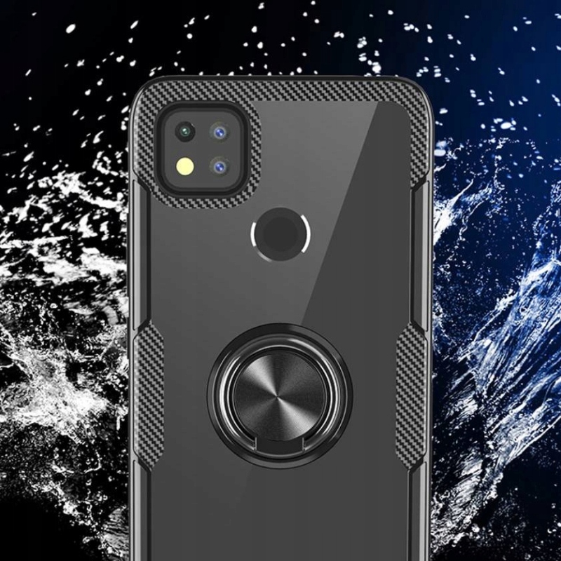 ETUI DO REDMI 9C SPACECASE RING HOLDER PANCERNE Rozszerzenie podstawka