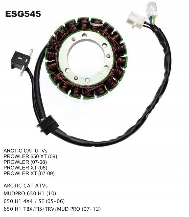 Electrosport Vinutie Alternátora (stator) Arctic Cat 650 H1 (06-) (0802-0