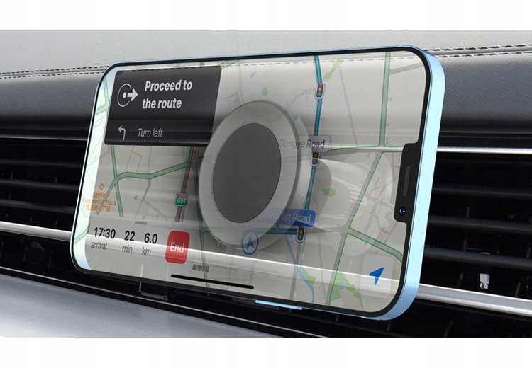 UCHWYT NA TELEFON DO SAMOCHODU NA KRATKĘ – MAGNES Producent Extremestyle