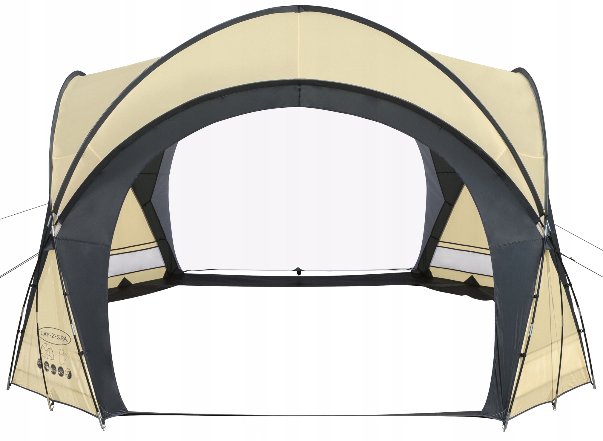 Altán Stan Do Spa Jacuzzi Bazénu 390x390x255 cm Bestway 60305