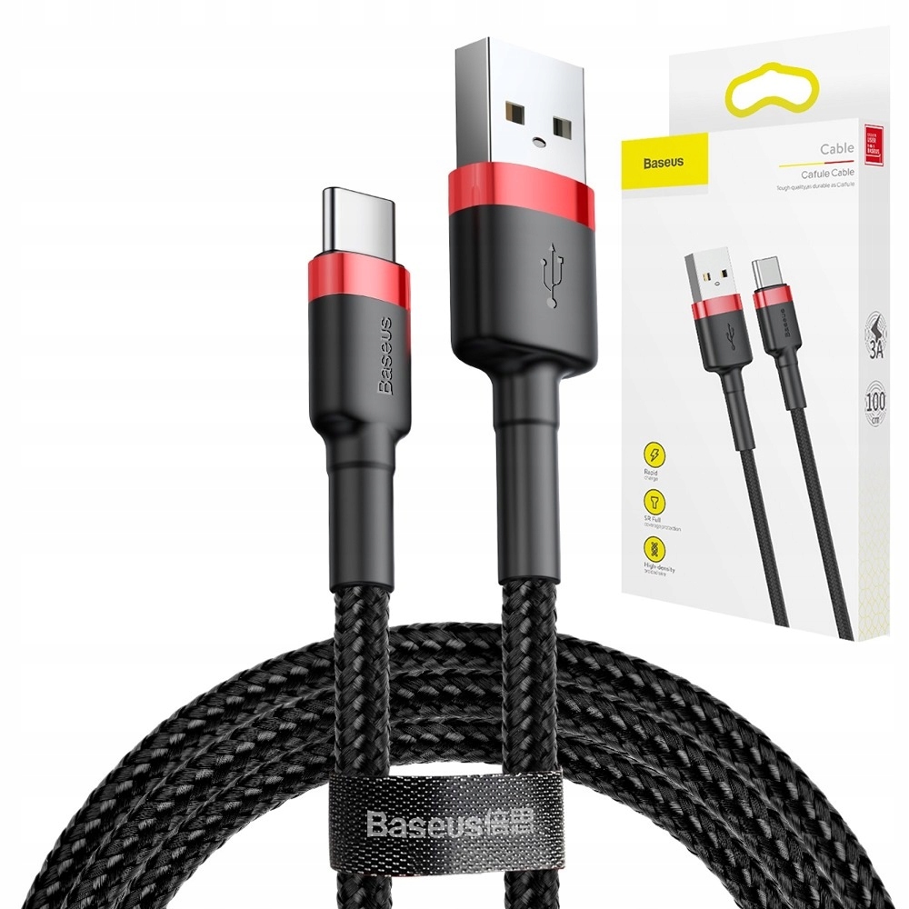 

Baseus Kabel Usb-c Typ C 3A Quick Charge 3.0 1m
