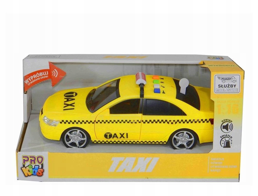 POJAZD Z DŹWIĘKAMI - TAXI