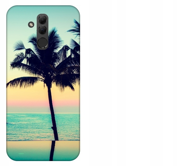 

Etui pokrowiec Huawei Mate 20 Lite Palmy plaża wak