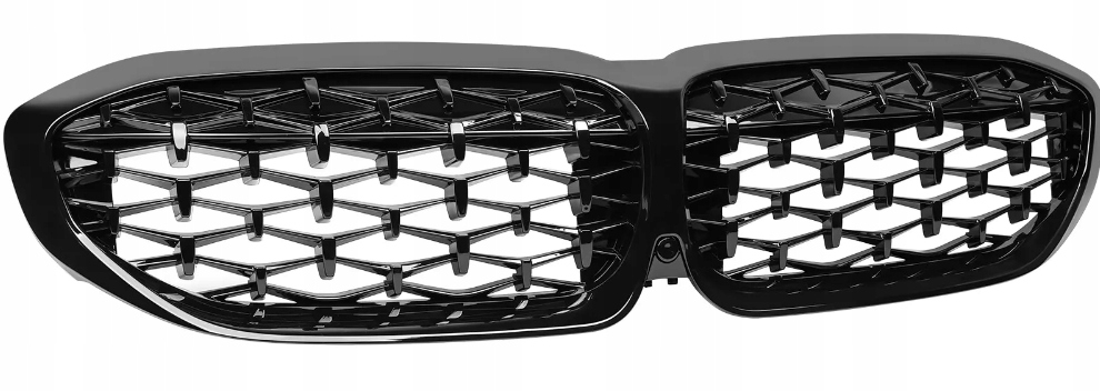 Grill M3 Predná Mriežka Nárazníka Nárazník Pre Bmw G20 G21 2019-2022 Predlift Čierny Diamond