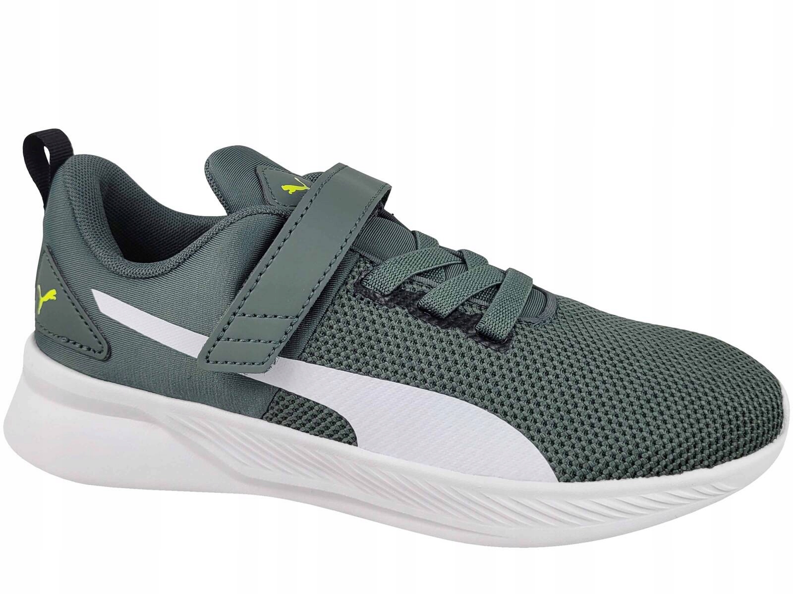 Puma Flyer Runner V Ps 192929 45 Buty Dziecięce Zielone Lekkie Rzep Gumki