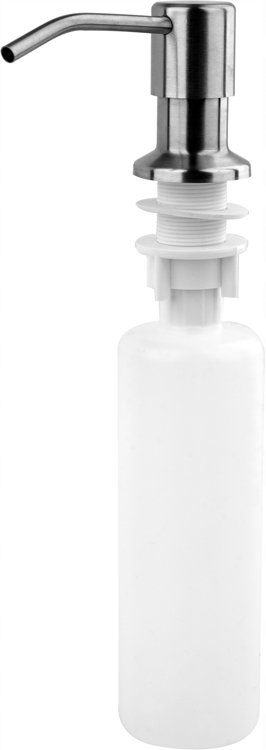 DOZOWNIK PŁYNU NACZYŃ MYDŁA SREBRNY ZLEWOZMYWAK SZCZOTKOWA STAL INOX Kod producenta 0000010749