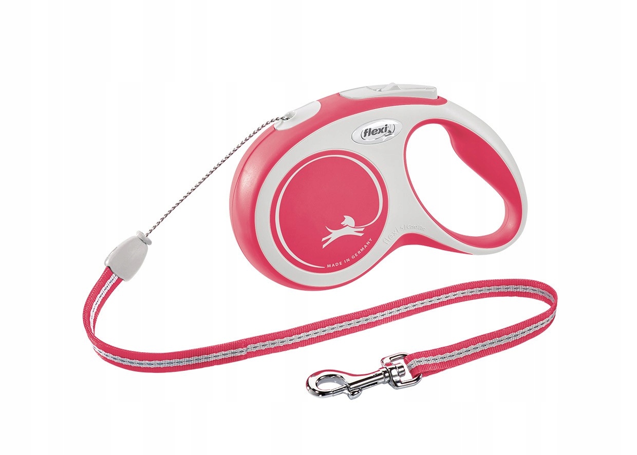 

Flexi New Comfort smycz S 8m linka czerwony