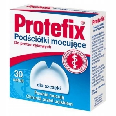 

Protefix Podściółki mocujące dla szczęki 30 szt