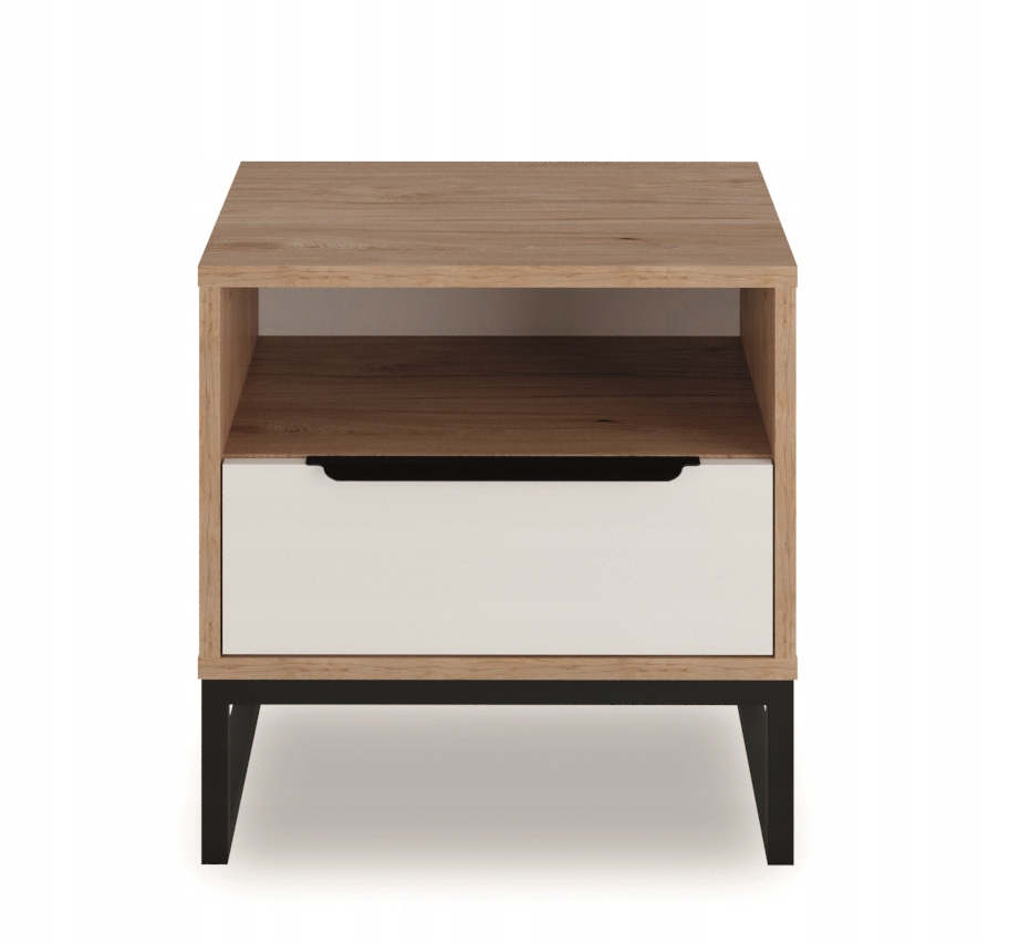 meble stolik z szufladą szafka nocna do pokoju sypialni młodzieży Landro 09